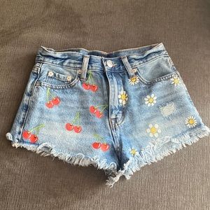 Aeropostale Vintage High-Rise Shorty